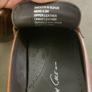 Men's Kenneth Cole Smooth n Suave cognac leather